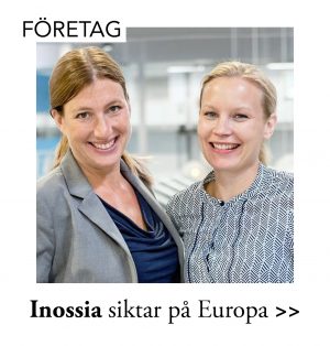 Uppsalabolaget Inossia tar klivet ut i Europa