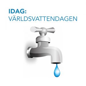 ​IDAG: Världsvattendagen — Förbrukningen minskar i Uppsala