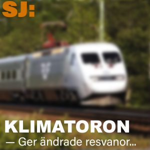 Klimatoro ger kraftig förändring av svenskars resvanor