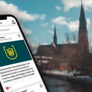 Uppsala kommun berättar om byggstök i ”boappar”