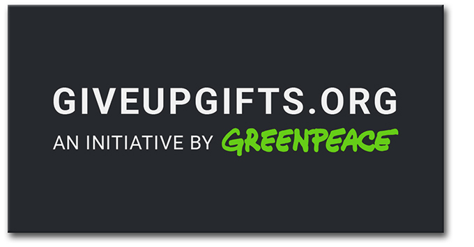 greenpeace julklapp GREENPEACE: ”Årets julklapp – ingen julklapp alls 