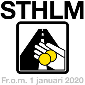 Trängselskatten som gäller i STHLM sedan 1 januari 2020