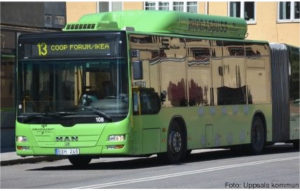 UPPSALA SYD | Nu rullar stadsbussarna in i Rosendal