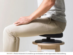 KROPP • HÄLSA | Sitt mer ergonomiskt med balanssits
